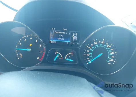 2013 Ford Escape Se z USA, uszkodzony, nr VIN 1FMCU0GX5DUB81935